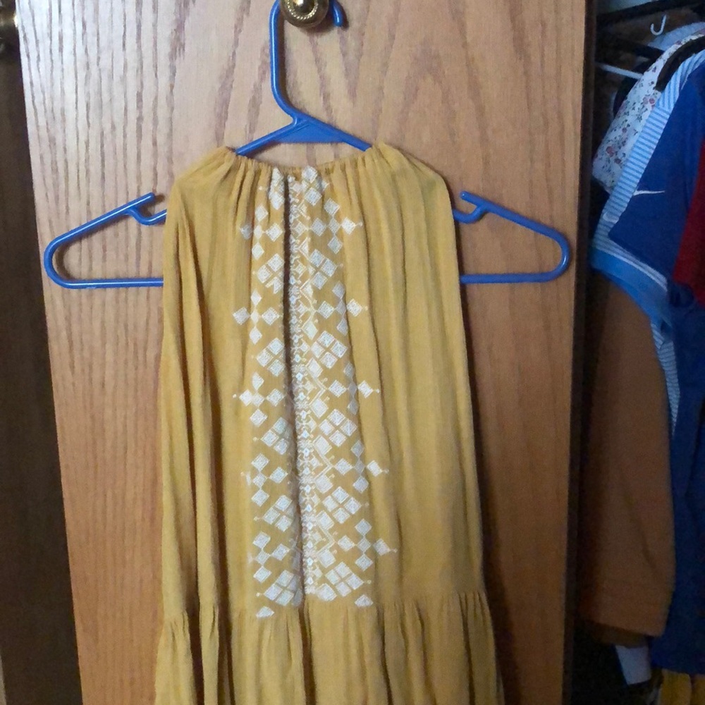 Yellow Halter Neck Dress